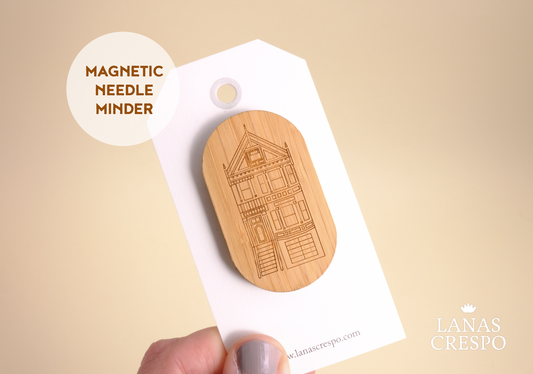 San Francisco Victorian House Magnetic Needle Minder